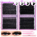 Queenice Cluster Lashes Mixed Tray